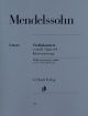Concerto E Minor Op.64: Violin And Piano (Henle)