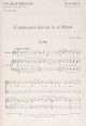 Communion Service A  Minor Vocal SATB (OUP)