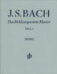 Well-Tempered Clavier Vol.I: Piano Clothbound (Henle HN15)
