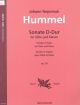 Sonata D Op.50: Flute & Piano (Peters)