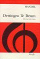Dettingen Te Deum: Vocal Score (Novello)