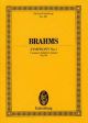 Symphony No.1: C Minor: Op68: Miniature Score
