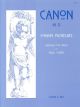 Canon In D: Organ(S&B)