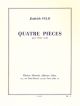 4 Pieces Pour Flute & Piano (Leduc)
