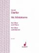 6 Miniatures: Oboe & Piano (Schott)