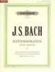 Sonatas Vol.1 Bwv1030-Bwv1032: Flute & Piano (Peters)