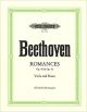 Romances: Op.40 and Op.50: Viola and Piano (Peters)