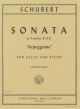 Sonata: Arpeggione: A Minor: Cello  (International)