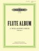 Flute Album: 12 Well Known Pieces Vol.2: Flute & Piano (Peters)