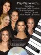 Play Piano With Melua, Jones, Goodrem Etc - Piano - Bk&cd