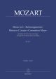 Missa In C: Kv317: Coronation Mass Vocal Score (Barenreiter)