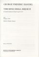 The King Shall Rejoice: Saatbb: Vocal Sc  (Ed Cranmer)