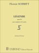 Legende: Alto Saxophone & Piano (Durand)