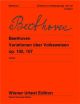 Variations On Folksongs: Op.105 and 107: Piano  (Wiener Urtext)