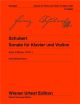 Sonata : D Maj: D384: Violin and Piano (Wiener Urtext)