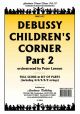 Childrens Corner Part 2: Orchestra Score & Parts (Arr Lawton)