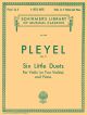 6 Little Duets: Op 8: 2 Violins (Schirmer)