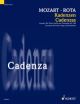 Cadenzas To Mozarts Flute Concerto In C: KV299: Flute & Harp (Schott)