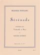 Serenade: Cello & Piano (Heugel)