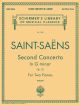 Concerto In G Minor No 2: Op.22: Piano (Schirmer Ed)