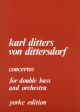 Concertos No 1 & No 2 In D: Double Bass & Piano (Yorke)