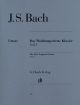 Well-Tempered Clavier Vol.1: Piano (with Fingering) (Henle HN14)