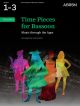 Time Pieces For Bassoon Vol.1 Grade 1-3 Bassoon & Piano (ABRSM)