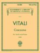 Ciaccona: Violin And Piano (Schirmer)