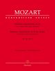 Sinfonia Concertante: Eb: K364 Violin Viola And Piano (Barenreiter)