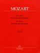 2 Duos K423: 424 Violin & Cello (Barenreiter)