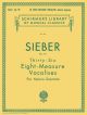 36 Eight Measure Vocalises: Mezzo Soprano Voice