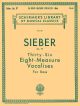 36 Eight Measure Vocalises: Bass Voice