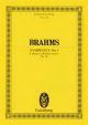 Symphony No.4: E Minor: Op98: Miniature Score