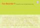 Fun Recorder: Book 1: Descant Recorder; Book & Cd