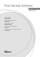 Five Harvest Anthems: Vocal Set 1 SATB