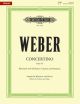 Concertino Eb Major Op.26: Clarinet & PIano (Peters)