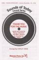 Abba Thank You For The Music Vocal SA and Piano
