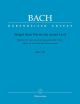 Singet Dem Herrn: Bwv 225: German Language Vocal Score (Barenreiter)