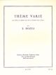 Theme Varie: Bass Trombone and Piano (Leduc)