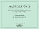 Manuals Only: Organ: Album