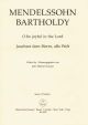 O Be Joyful In The Lord: Vocal Score  (Barenreiter)