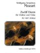 12 Duos Violin & Viola (Breitkopf)