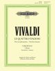 Four Seasons Op.8/2 Summer: Violin & Piano (Peters)
