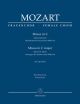 Mass C Major: Sparrow Mass: Kv220:  Satb: Vocal Score (Barenreiter)