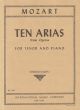 10 Arias: Tenor Voice and Piano (International)