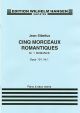 5 Romantic Pieces Op.101, No.1  Romance: Piano Solo