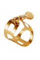 BG L10 Gold Lacquered Alto Sax Ligature