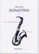 Sonatina: Alto Saxophone & Piano (James Rae)