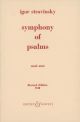 Symphony Of Psalms: Vocal Score (B&H)