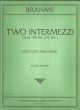 Two Intermezzi Op.118/1and2: Flute & Piano (Internationanl)